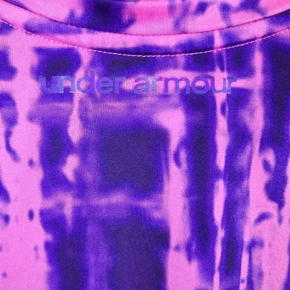 Under Armour tye dye heat gear short sleeve top - Picture 5 of 8